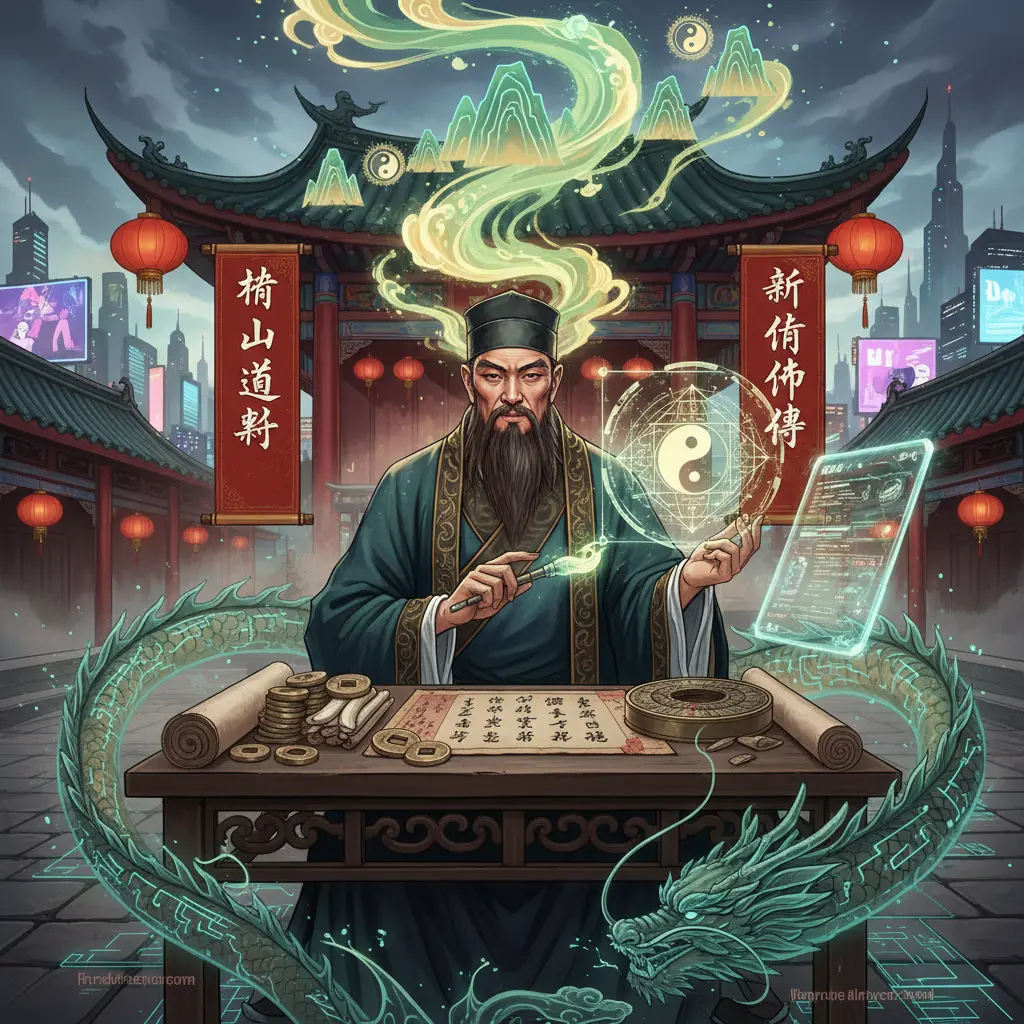 算命師傅 - 茅山道術