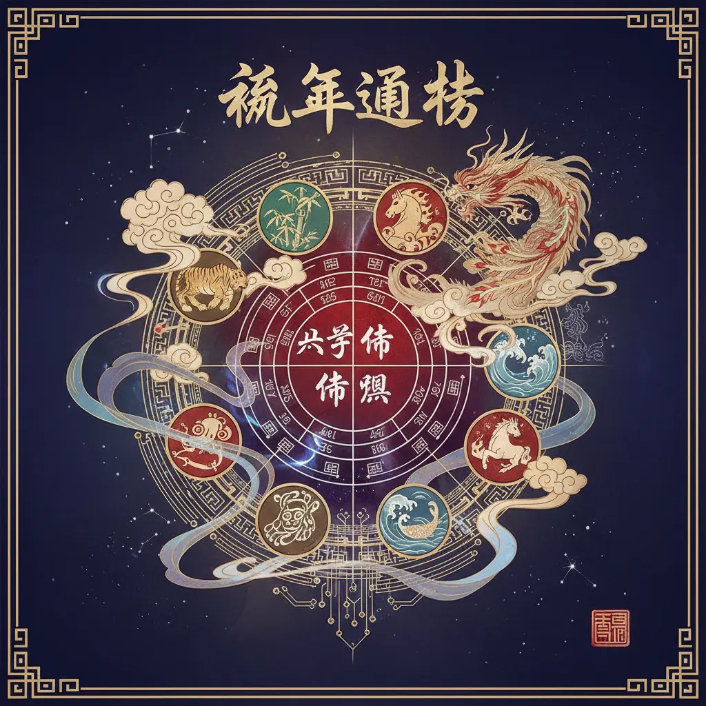 算八字命盤 - 流年運勢