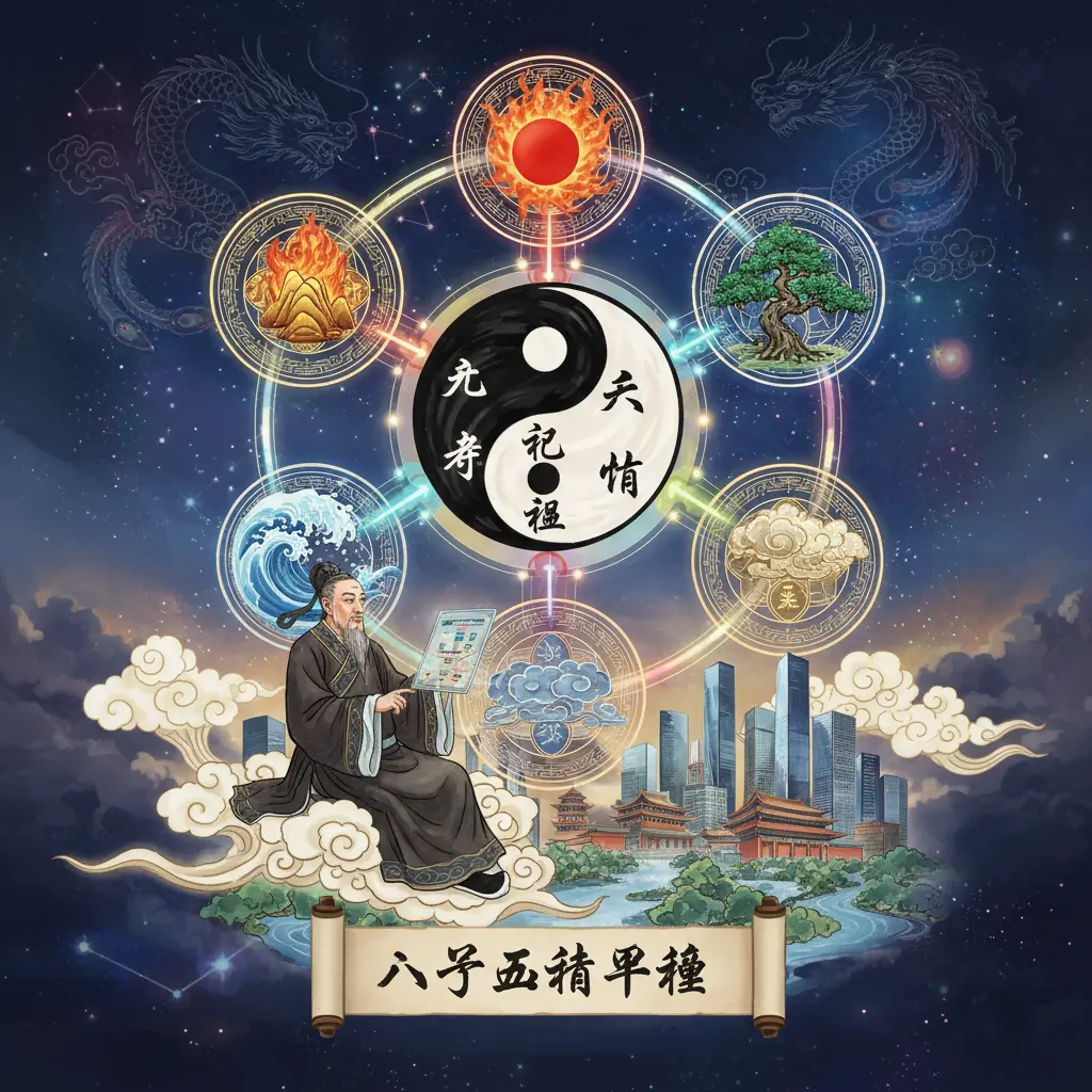 五行平衡 - 八字算命