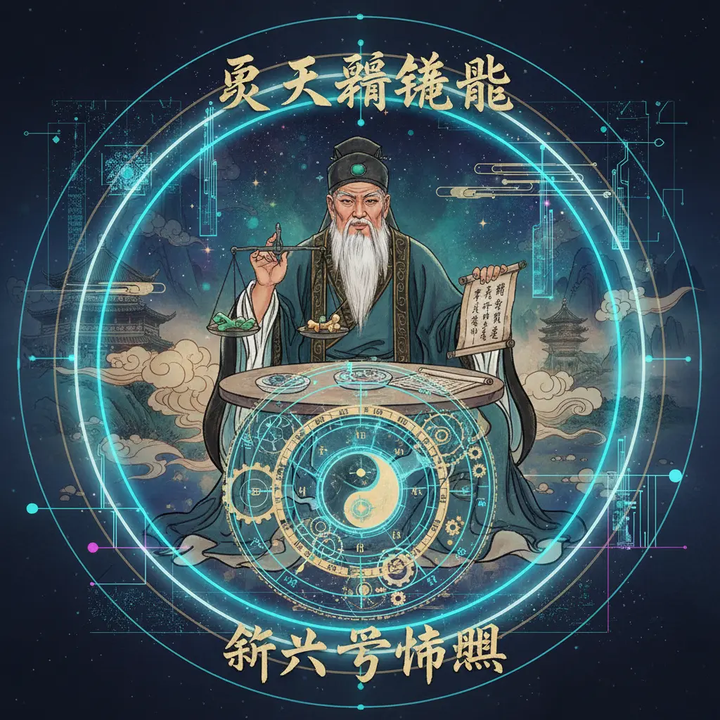 算八字命盤 - 袁天罡稱骨