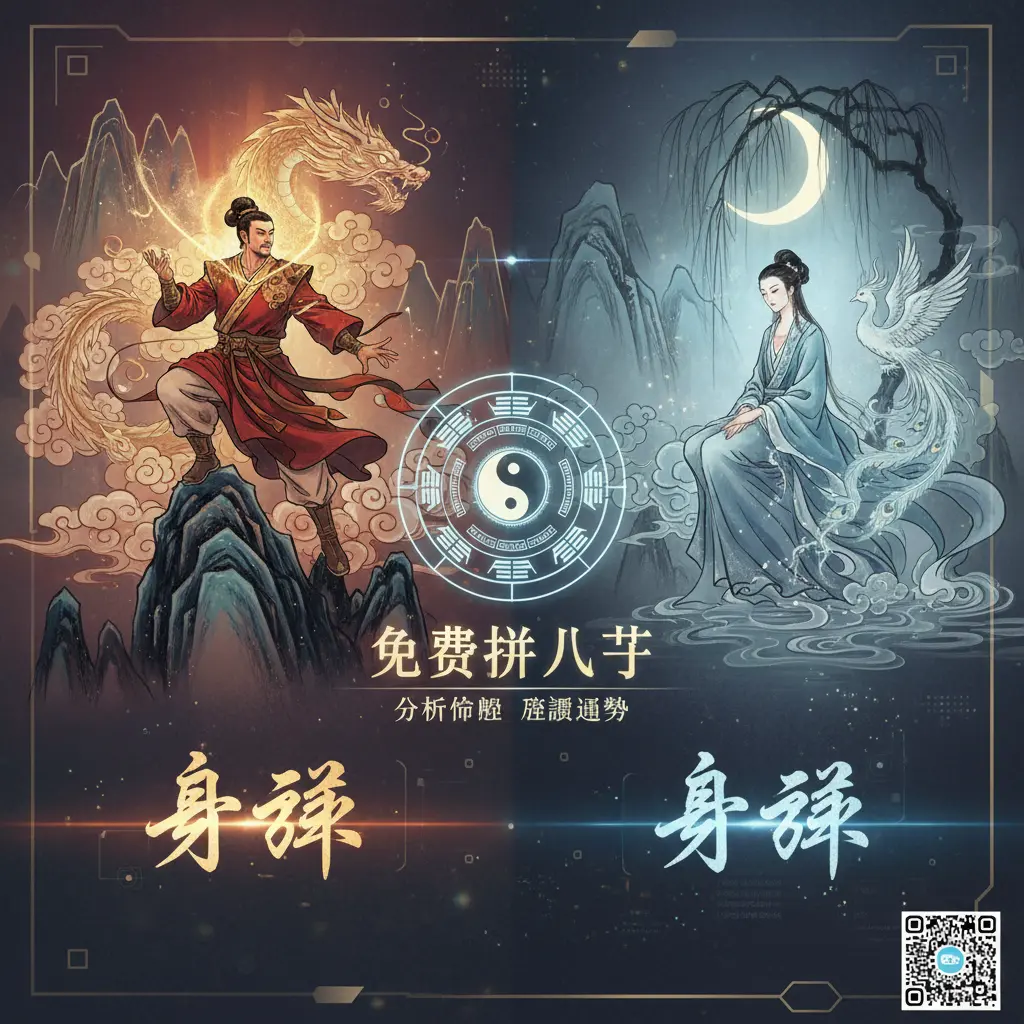 免費排八字 - 身強身弱