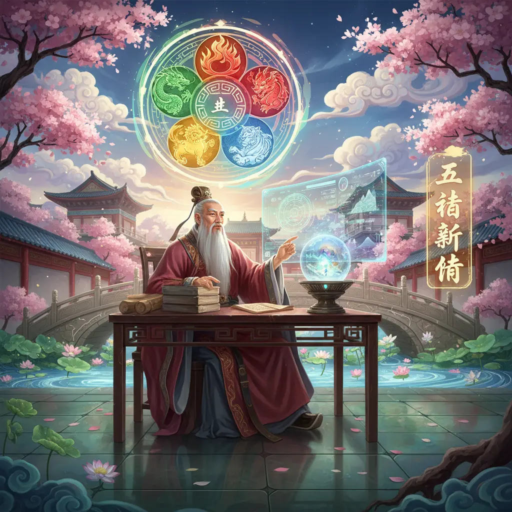 算命師傅 - 五行