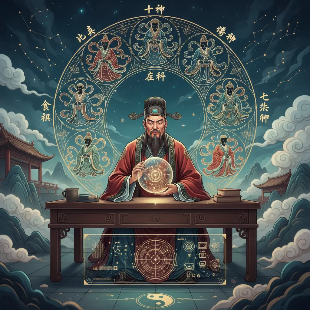 算命師傅 - 十神