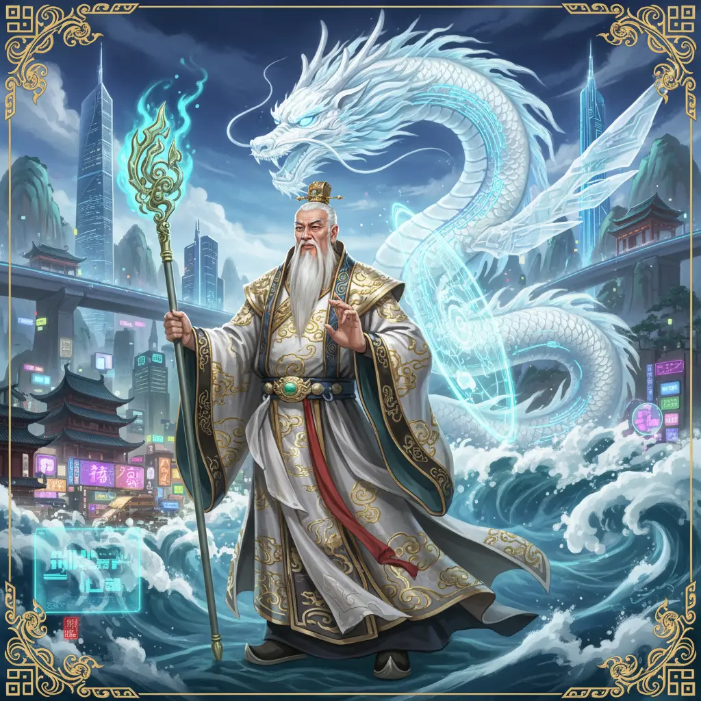 白龍王 - 法師
