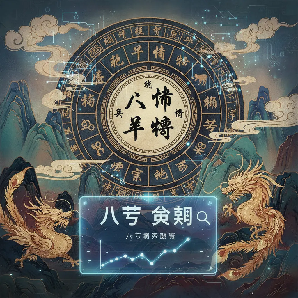 八字 查詢 - 八字命盤