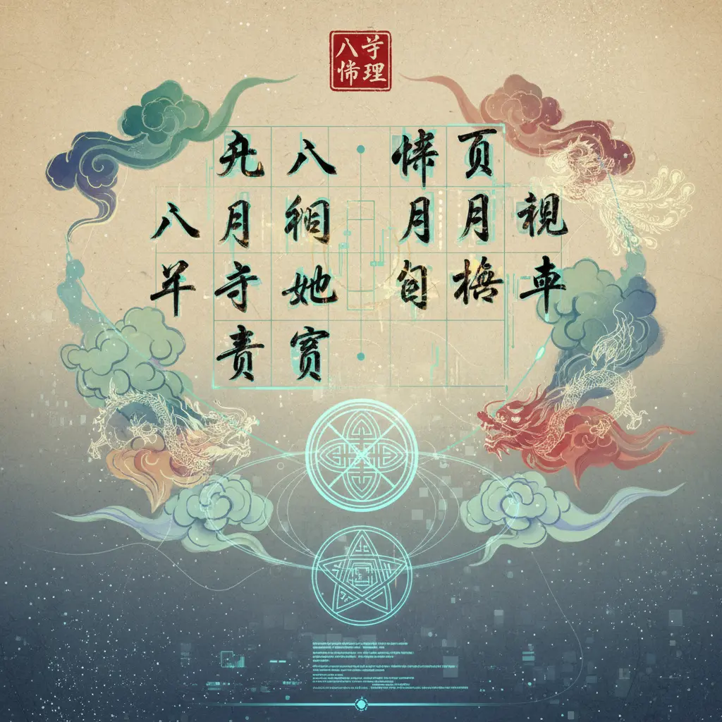 八字 - 八字命盤
