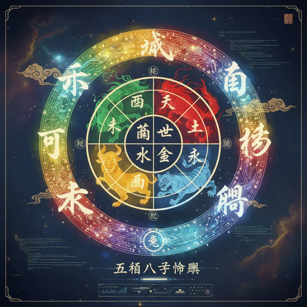八字命盤 - 五行