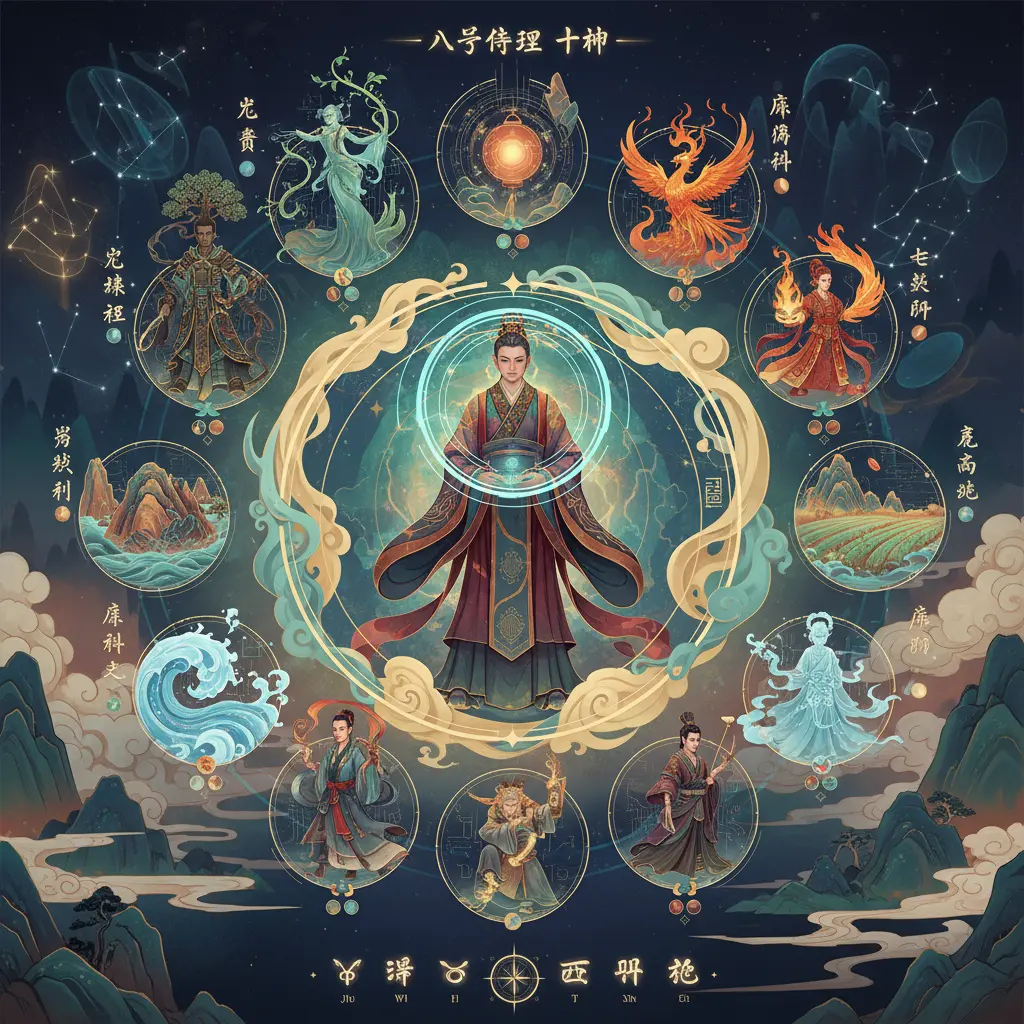 八字命理 - 十神