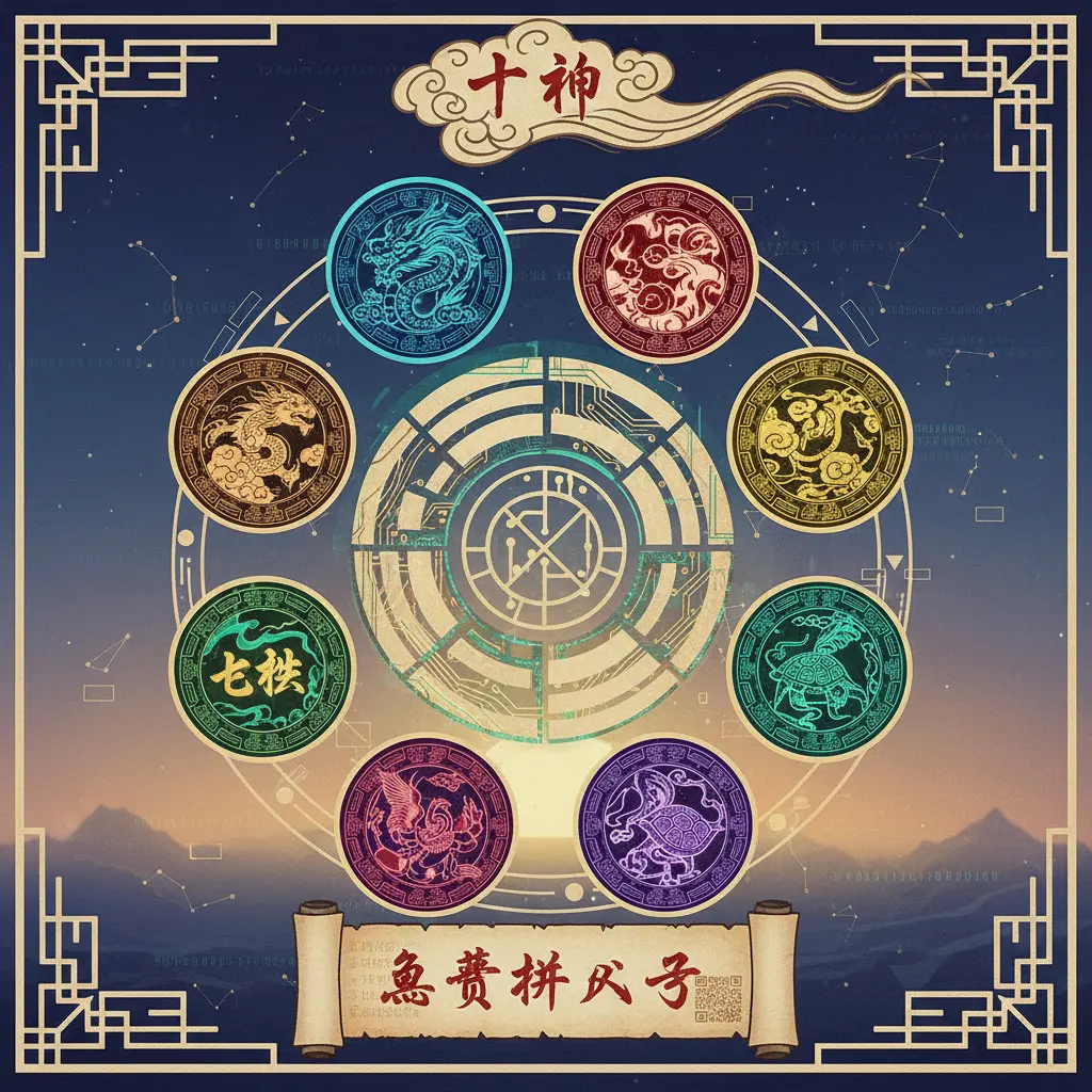 免費排八字 - 十神