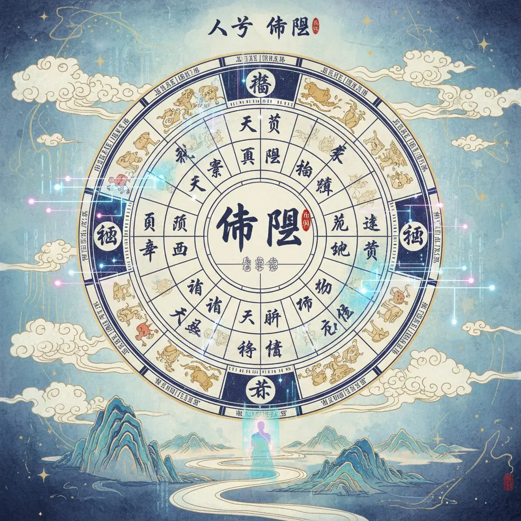 八字 命盤 - 命盤