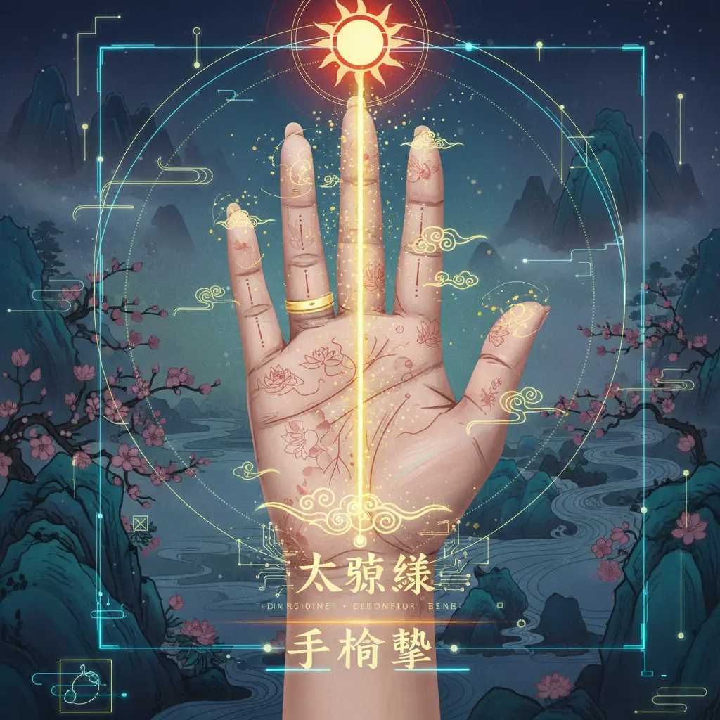 手相學 - 太陽線