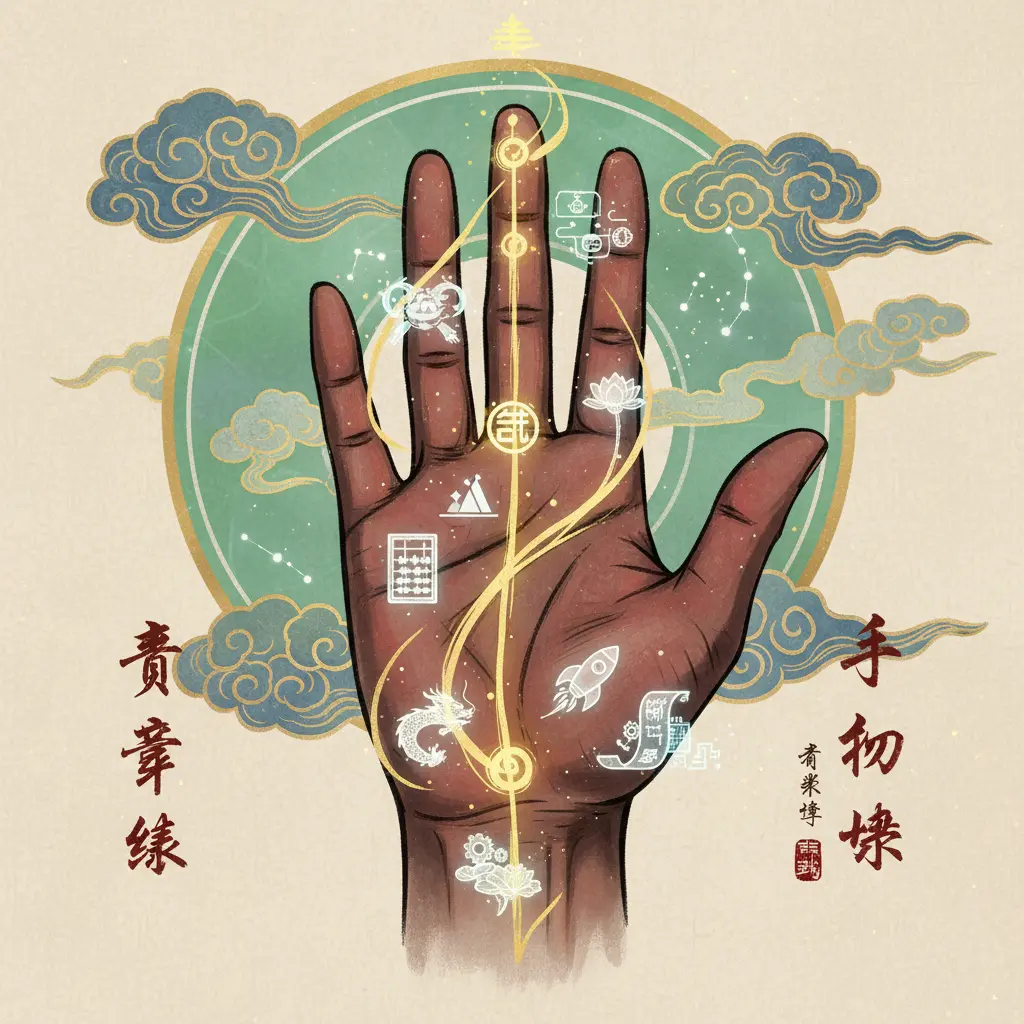 手相學 - 事業線