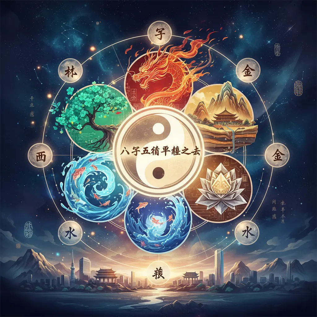 五行平衡 - 八字五行平衡之法