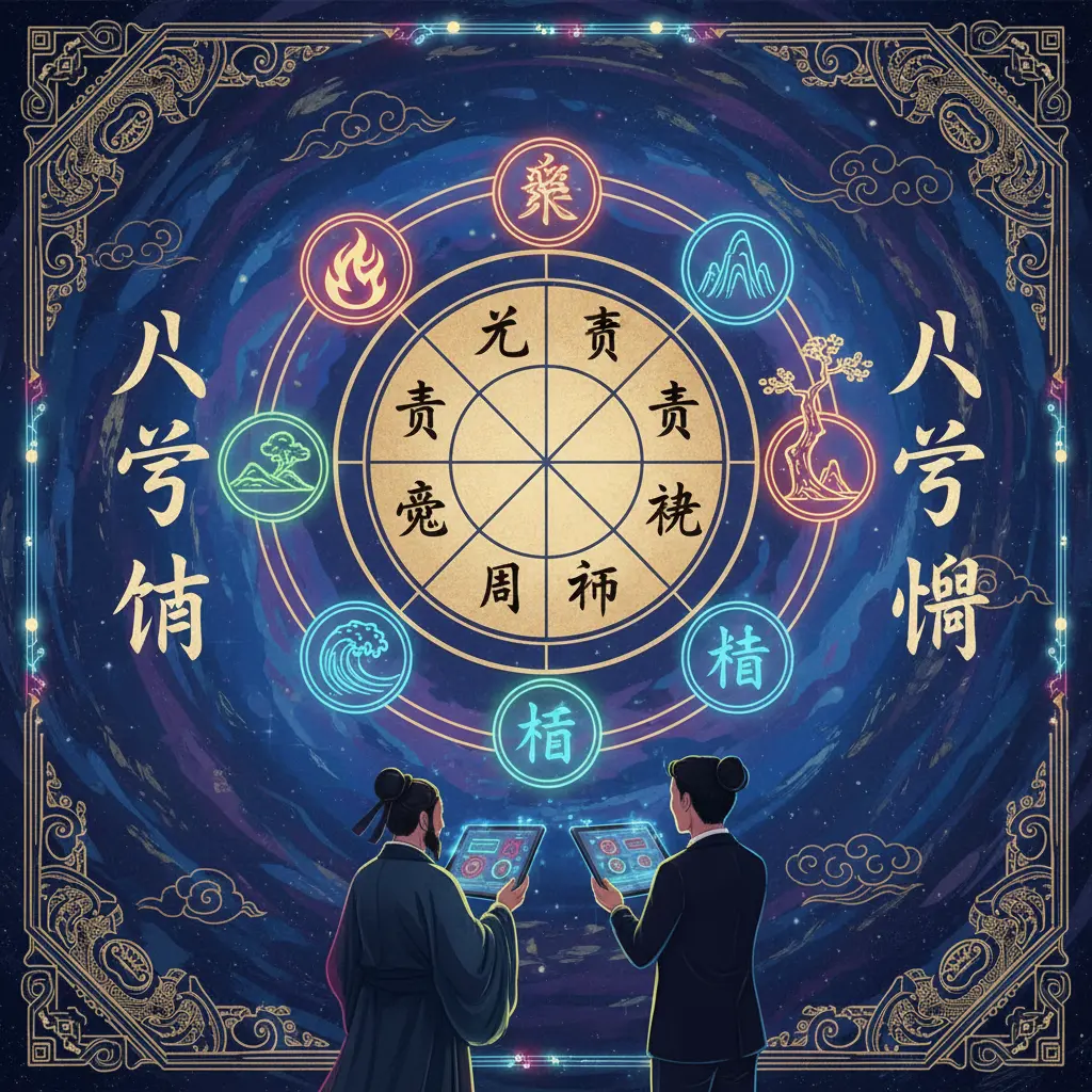 八字 命盤 - 八字算命