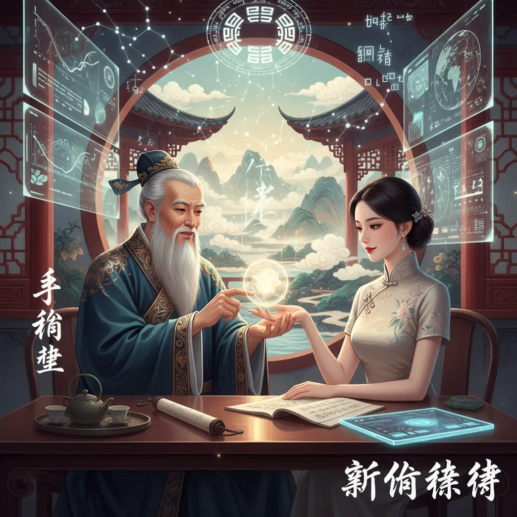 算命師傅 - 手相學