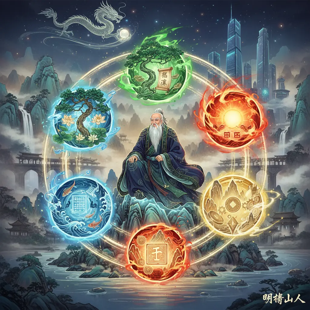 明燈山人 - 五行