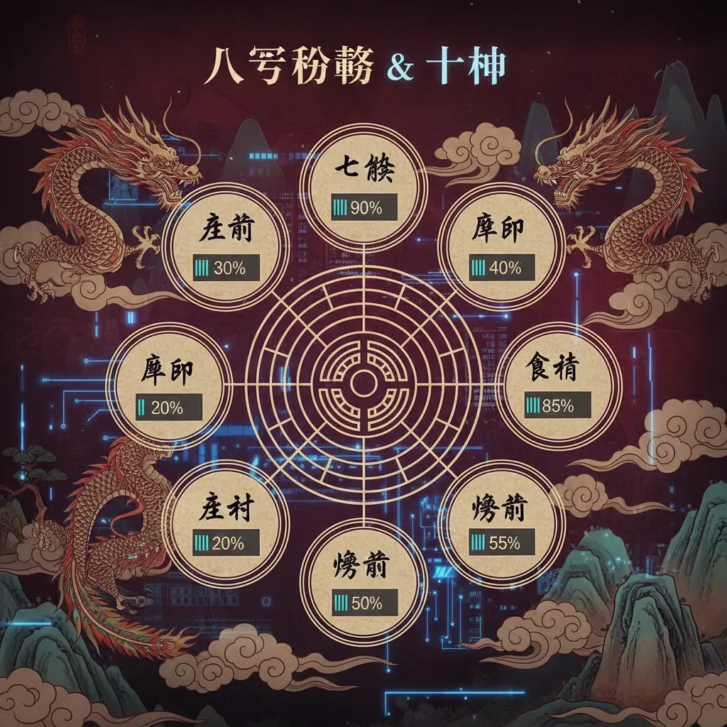 八字分數 - 十神