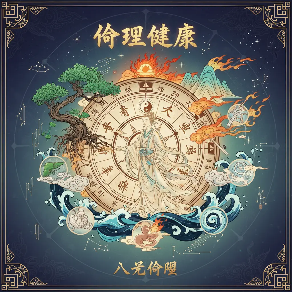 八字命盤 - 命理健康