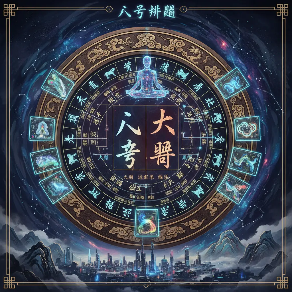 八字盤 - 八字排盤