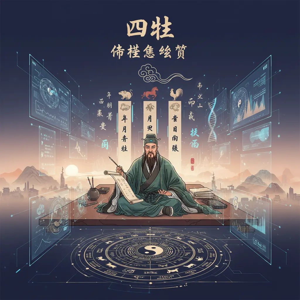 命格怎麼算 - 四柱