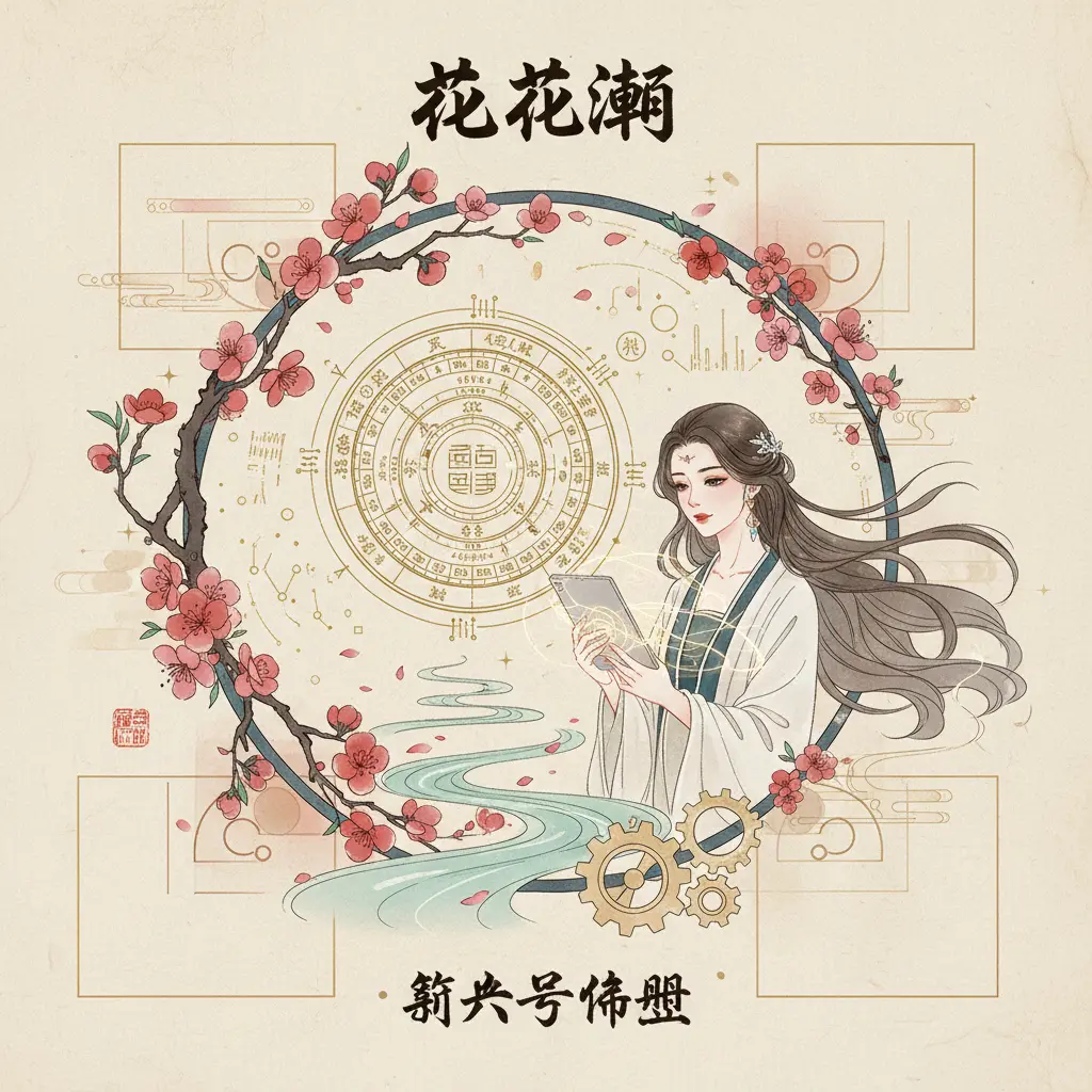 算八字命盤 - 桃花運