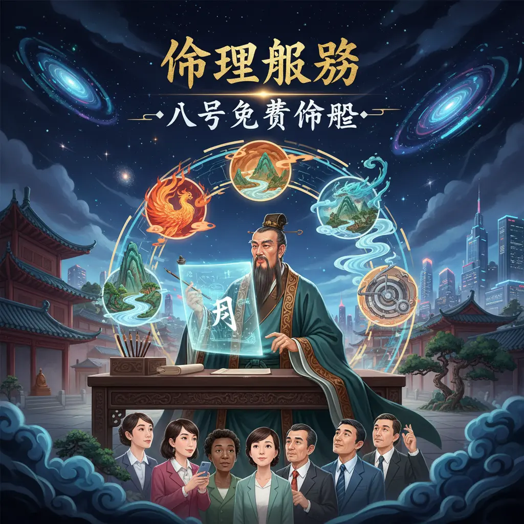 八字免費命盤 - 命理服務